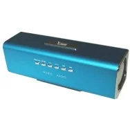 Altoparlante Portatile Multimediale Music Angel (Blu Metallizzato)