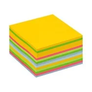 Cubo Post-it 3M - 76x76 mm (Giallo Neon, Verde Ultra, Verde, Rosa Ultra, Blu Ultra, Blu)