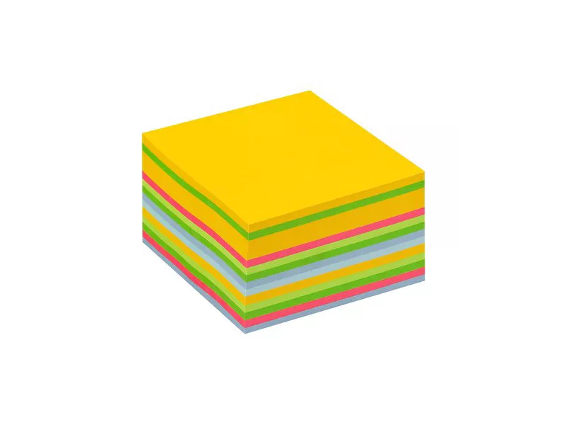 Cubo Post-it 3M - 76x76 mm (Giallo Neon, Verde Ultra, Verde, Rosa Ultra, Blu Ultra, Blu) Cubo Post-it 3M - 76x76 mm (Giallo Neon, Verde Ultra, Verde, Rosa Ultra, Blu Ultra, Blu)