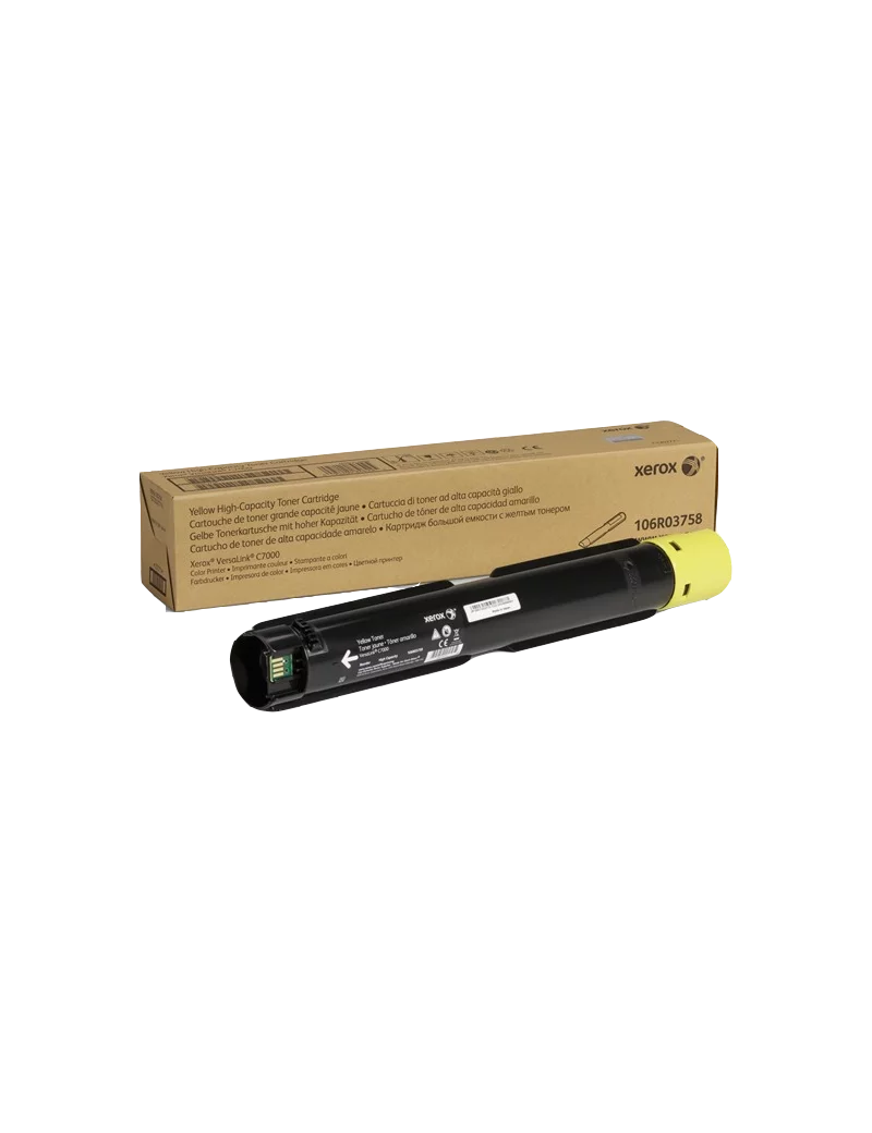 Toner Originale Xerox 106R03758 (Giallo 10100 pagine) Toner Originale Xerox 106R03758 (Giallo 10100 pagine)