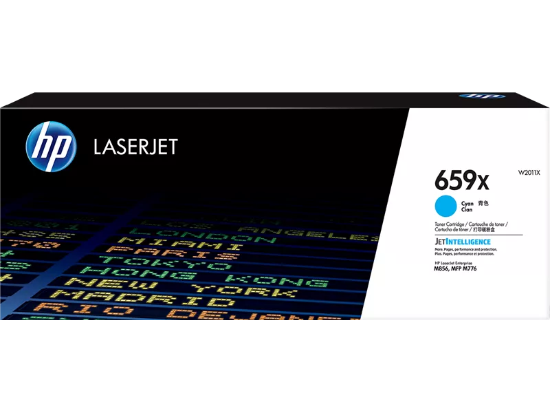 Toner Originale HP W2011X 659X (Ciano 29000 pagine)