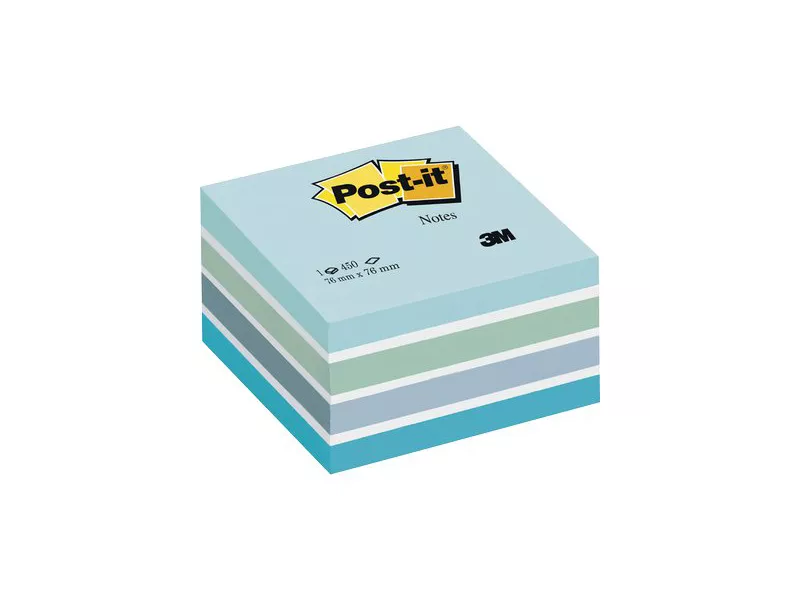 Cubo Post-it 3M - 76x76 mm (Azzurro Pastello, Blu Smeraldo, Blu Cielo, Blu Ultra, Bianco) Cubo Post-it 3M - 76x76 mm (Azzurro Pastello, Blu Smeraldo, Blu Cielo, Blu Ultra, Bianco)