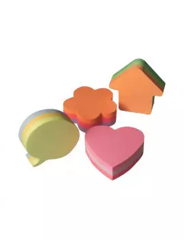 Cubo Sagomato Post-it 3M (Cuore Assortiti)