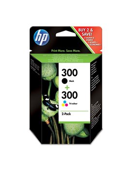 Multipack Cartucce Originali HP CN637EE 300 (Nero e Colori)