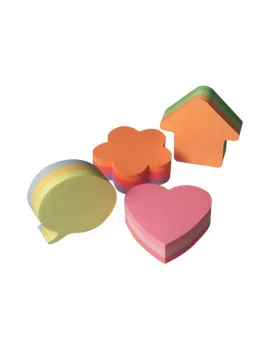 Cubo Sagomato Post-it 3M (Fumetto Assortiti)
