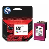 Cartuccia Originale HP C2P11AE 651 (Colore 300 pagine)