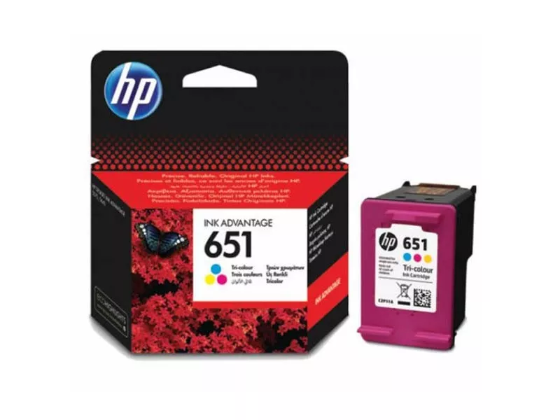 Cartuccia Originale HP C2P11AE 651 (Colore 300 pagine)
