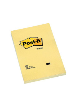 Post-it Large Note 659 3M - 102x152 mm - 94293 (Giallo Canary)
