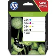 Multipack Cartucce Originali HP N9J73AE 364 (Nero e Colori Conf. 4)