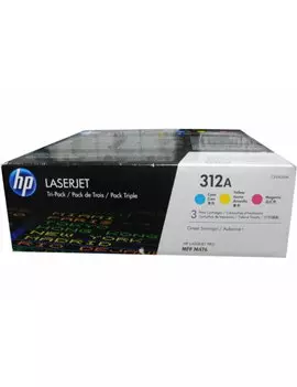 Multipack Toner Originali HP CF440AM 312A (Colori 2700 pagine Conf. 3)