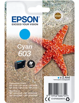 Cartuccia Originale Epson T03U240 603 (Ciano 130 pagine)