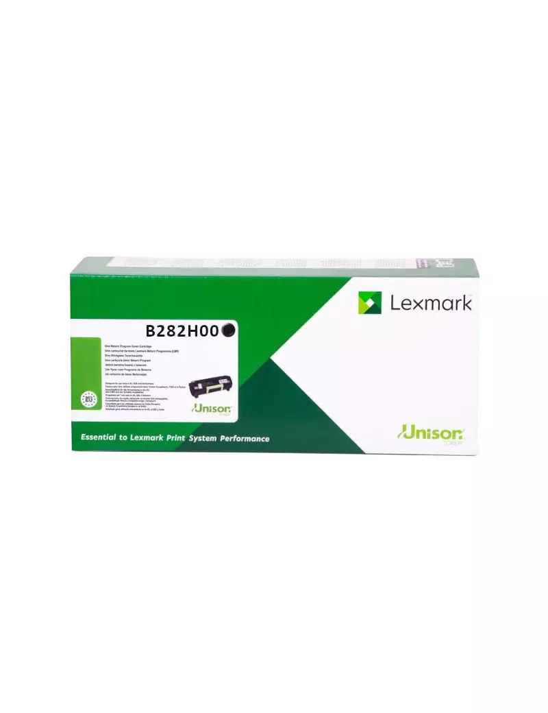 Toner Originale Lexmark B282H00 (Nero 15000 pagine) Toner Originale Lexmark B282H00 (Nero 15000 pagine)