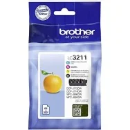 Multipack Cartucce Originali Brother LC-3211VALDR (Nero e Colori Conf. 4)