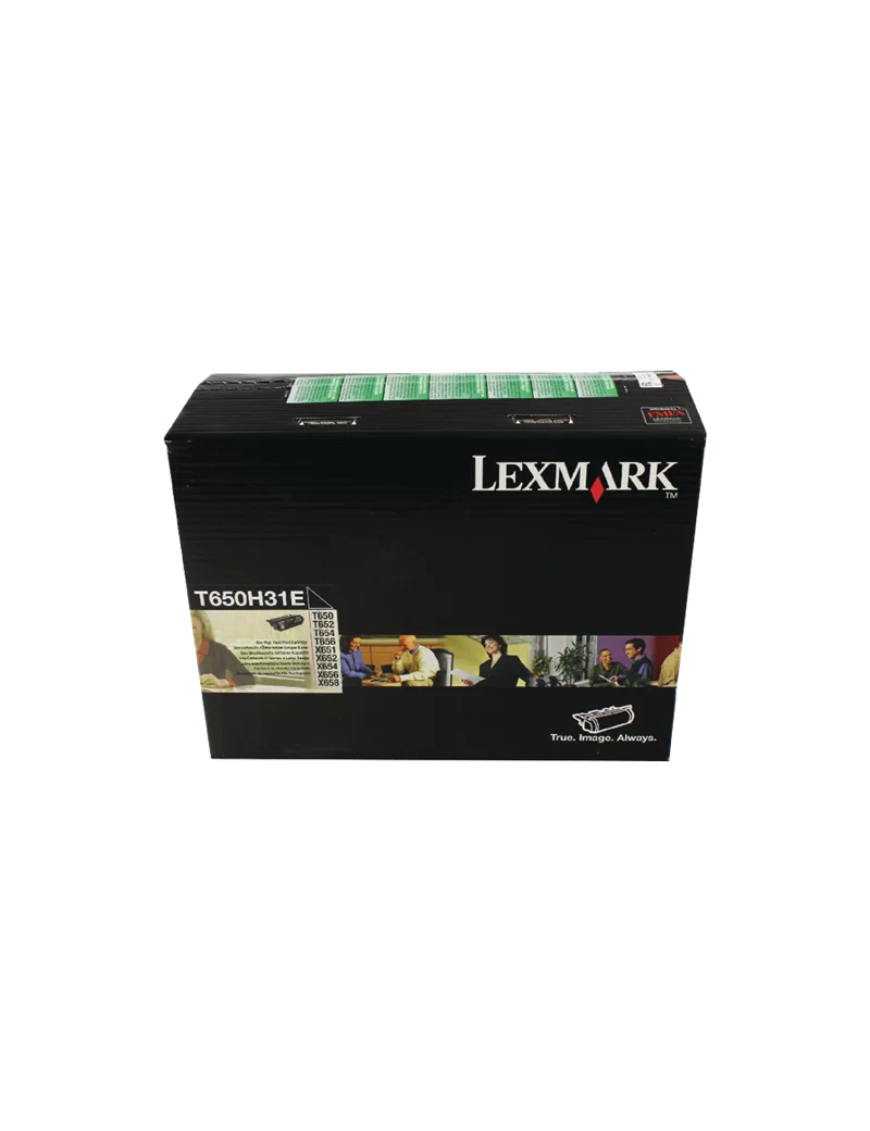 Toner Originale Lexmark T650H31E (Nero 25000 pagine) Toner Originale Lexmark T650H31E (Nero 25000 pagine)