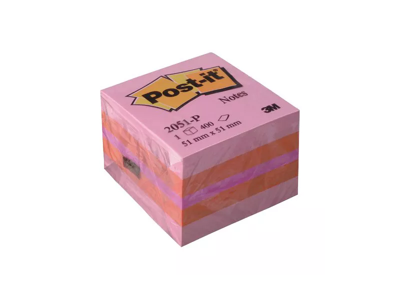 Post-it Minicubo 2051-P 3M - 51x51 mm - 34562 (Rosa e Arancione) Post-it Minicubo 2051-P 3M - 51x51 mm - 34562 (Rosa e Arancione)