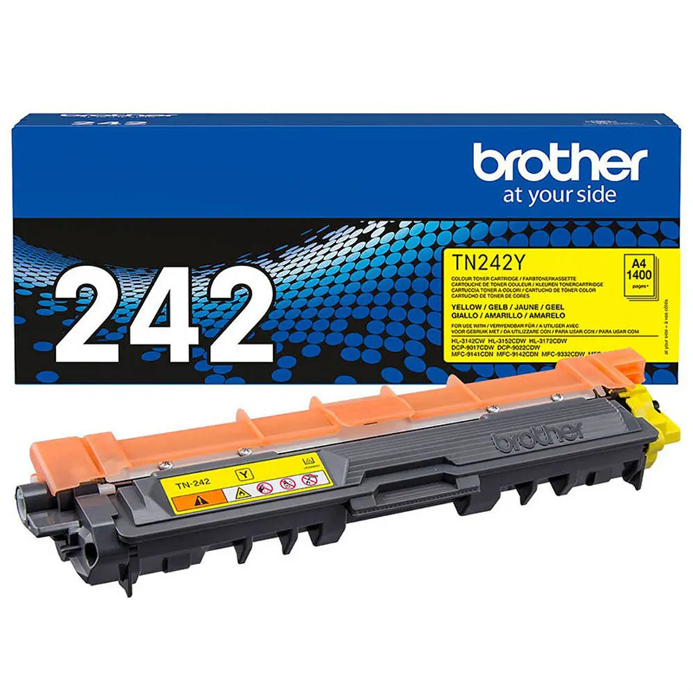 Toner Originale Brother TN-242Y (Giallo 1400 pagine)