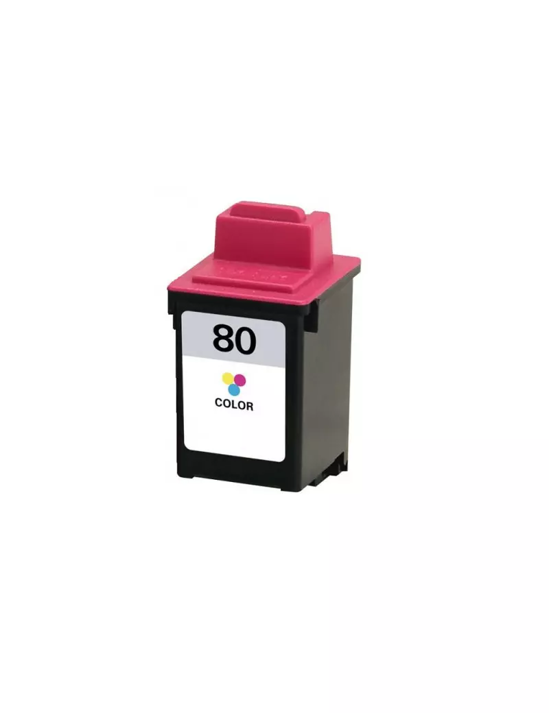 Cartuccia Compatibile Lexmark 12A1980 80 (Colori 1600 pagine) Cartuccia Compatibile Lexmark 12A1980 80 (Colori 1600 pagine)