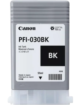 Cartuccia Originale Canon PFI-030BK 3489C001 (Nero Opaco 55 ml)