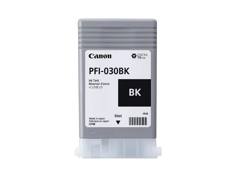 Cartuccia Originale Canon PFI-030BK 3489C001 (Nero Opaco 55 ml)