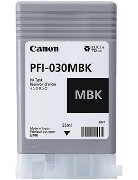 Cartuccia Originale Canon PFI-030MBK 3488C001 (Nero Opaco 55 ml)