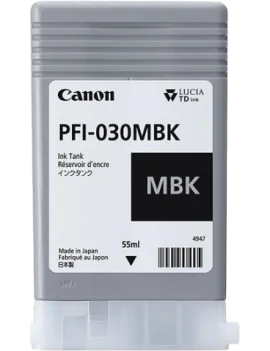 Cartuccia Originale Canon PFI-030MBK 3488C001 (Nero Opaco 55 ml)