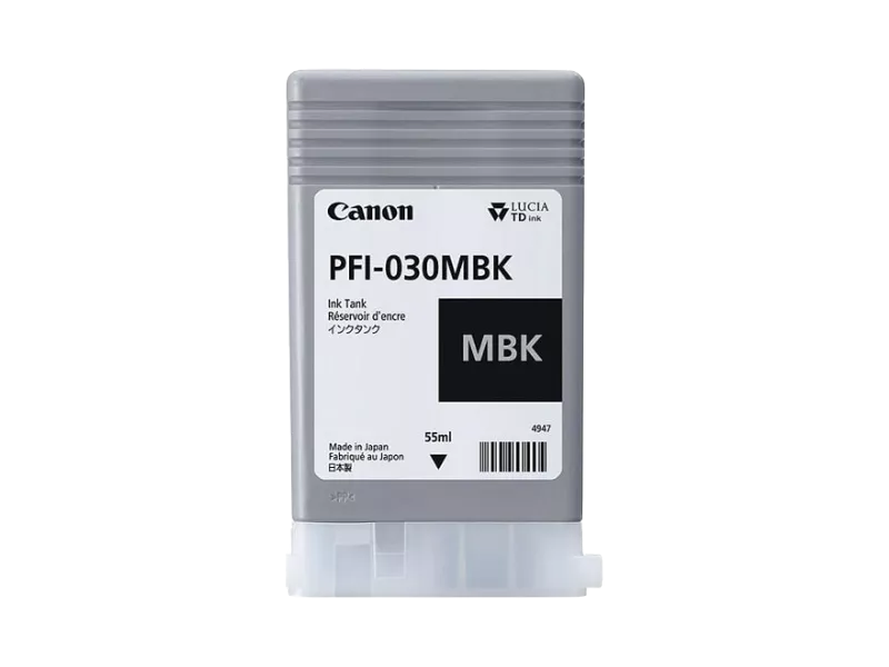 Cartuccia Originale Canon PFI-030MBK 3488C001 (Nero Opaco 55 ml)