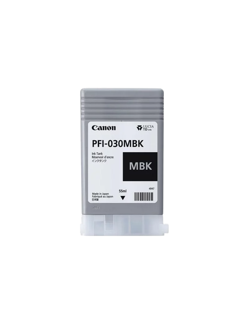 Cartuccia Originale Canon PFI-030MBK 3488C001 (Nero Opaco 55 ml)