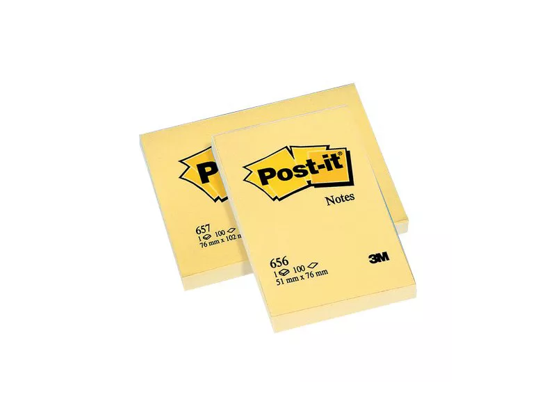 Post-it Note 656 3M - 51x76 mm - 23430 (Giallo Canary Conf. 12) Post-it Note 656 3M - 51x76 mm - 23430 (Giallo Canary Conf. 12)