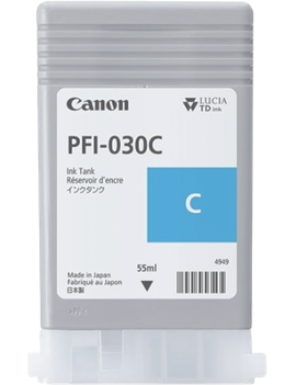 Cartuccia Originale Canon PFI-030C 3490C001 (Ciano 55 ml)