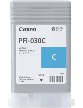 Cartuccia Originale Canon PFI-030C 3490C001 (Ciano 55 ml)