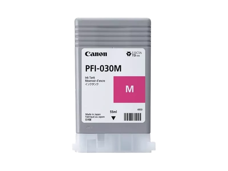 Cartuccia Originale Canon PFI-030M 3491C001 (Magenta 55 ml)