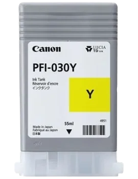 Cartuccia Originale Canon PFI-030Y 3492C001 (Giallo 55 ml)