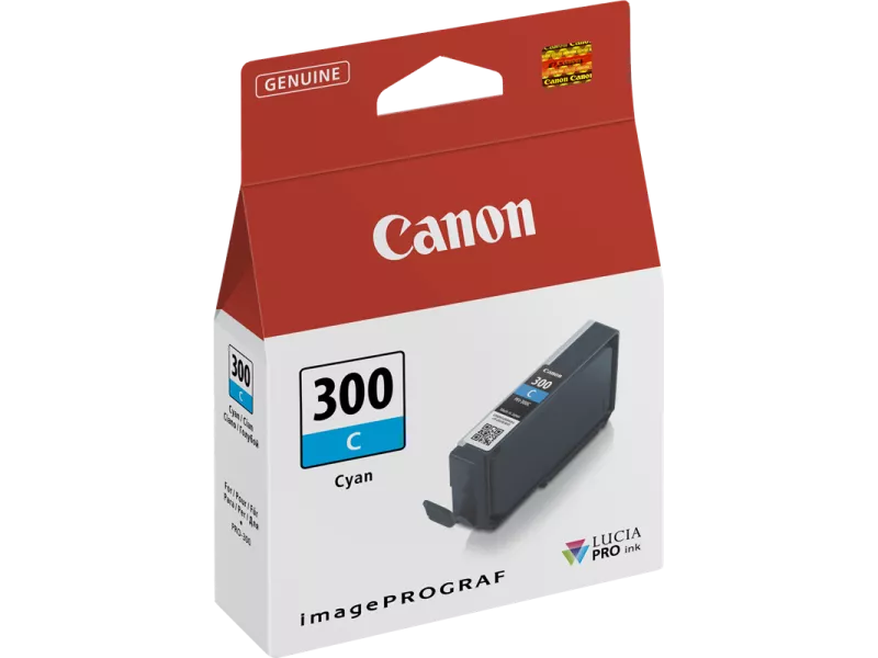 Cartuccia Originale Canon PFI-300c 4194C001 (Ciano 14 ml)