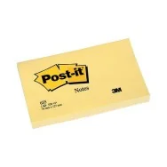 Post-it Note 657 3M - 76x102 mm - 23758 (Giallo Canary Conf. 12)