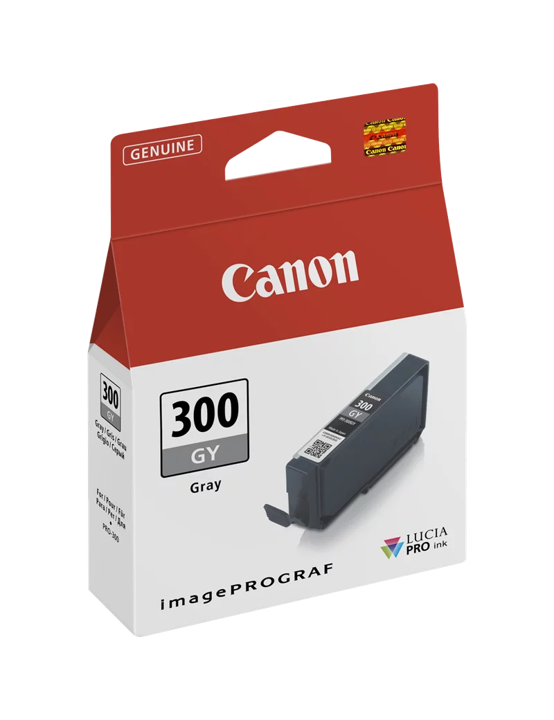 Cartuccia Originale Canon PFI-300gy 4200C001 (Grigio 14 ml) Cartuccia Originale Canon PFI-300gy 4200C001 (Grigio 14 ml)