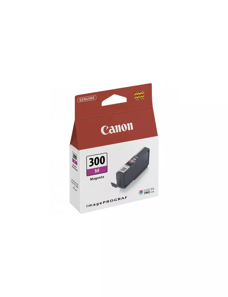 Cartuccia Originale Canon PFI-300m 4195C001 (Magenta 14 ml)