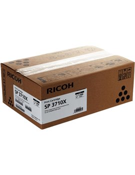 Toner Originale Ricoh 408285 SP 3710X (Nero 7000 pagine)