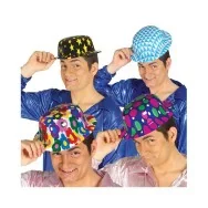Cappello a Bombetta in Plastica (Assortiti Conf. 96)