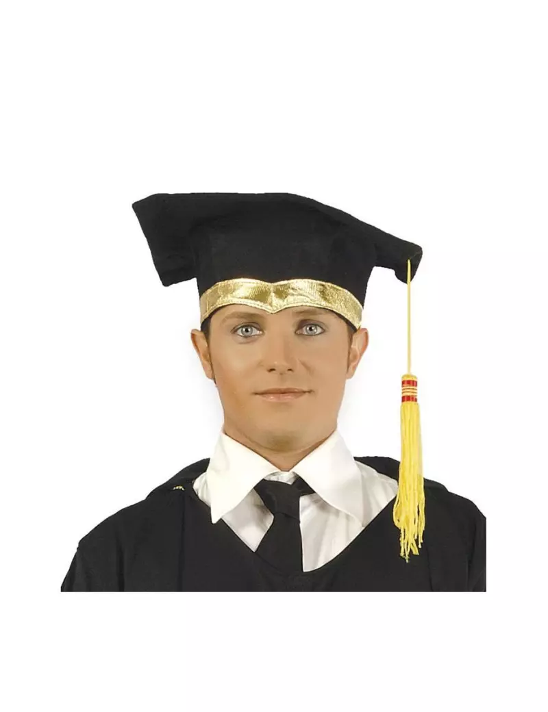 Cappello Laurea (Nero)