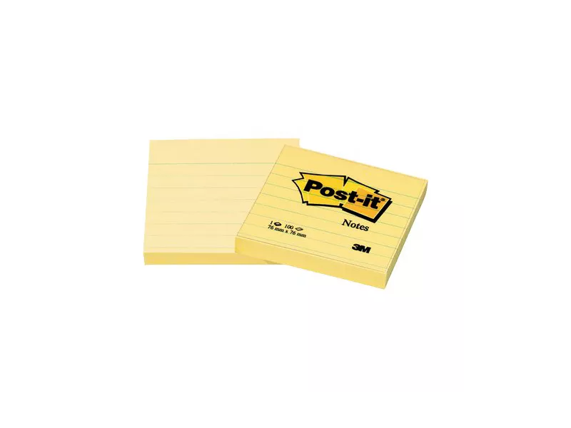 Post-it Note 630-6PK 3M - 76x76 mm - 50848 (Giallo Canary a Righe Conf. 6) Post-it Note 630-6PK 3M - 76x76 mm - 50848 (Giallo Canary a Righe Conf. 6)