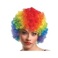 Parrucca Riccia (Clown Multicolor)