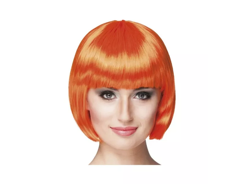 Parrucca a Caschetto (Arancione)