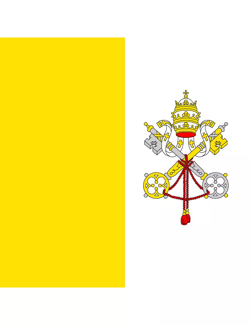 Bandiera Città del Vaticano - 150x90 cm Bandiera Città del Vaticano - 150x90 cm