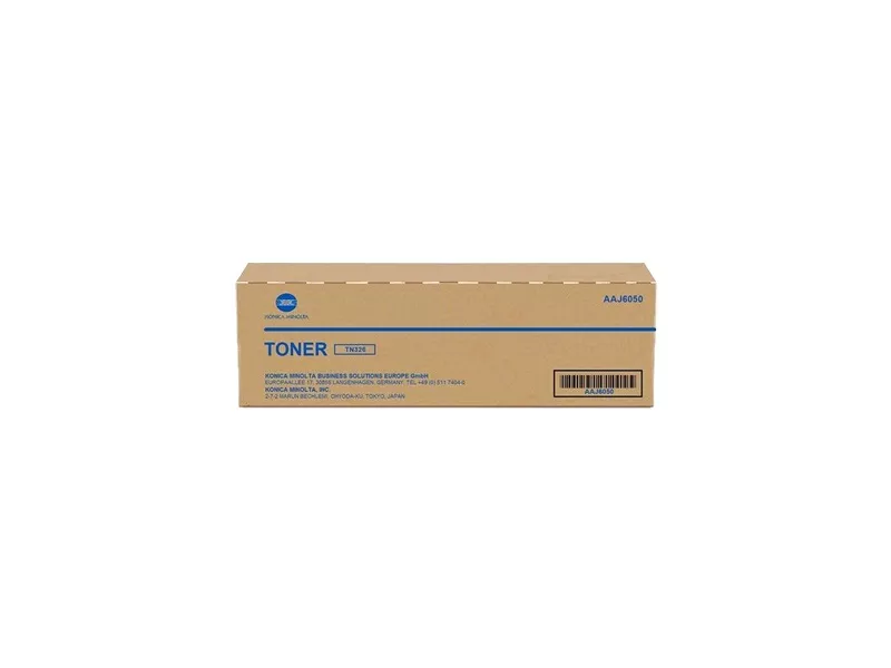 Toner Originale Konica Minolta TN326K AAJ6050 (Nero 30000 pagine)