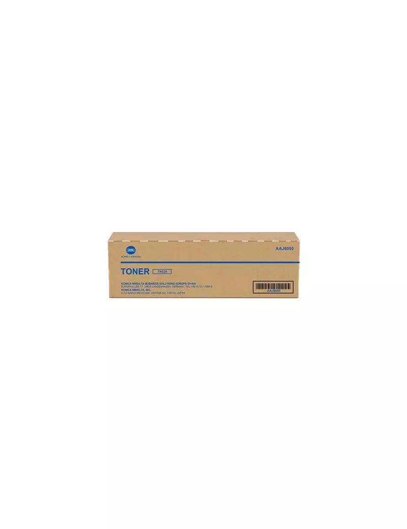 Toner Originale Konica Minolta TN326K AAJ6050 (Nero 30000 pagine) Toner Originale Konica Minolta TN326K AAJ6050 (Nero 30000 pagine)