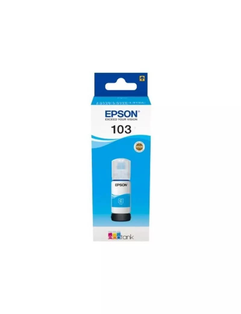 Cartuccia Originale Epson T00S24A 103 (Ciano 65 ml) Cartuccia Originale Epson T00S24A 103 (Ciano 65 ml)