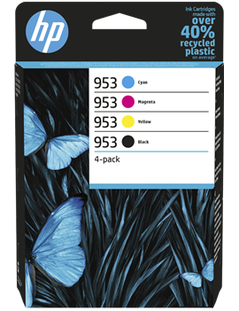 Multipack Cartucce Originali HP 6ZC69AE 953 (Nero e Colori Conf. 4)