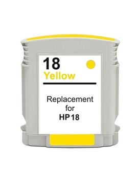 Cartuccia Compatibile HP C4939A 18 (Giallo 860 pagine)