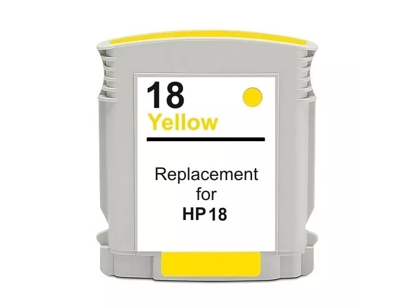 Cartuccia Compatibile HP C4939A 18 (Giallo 860 pagine)