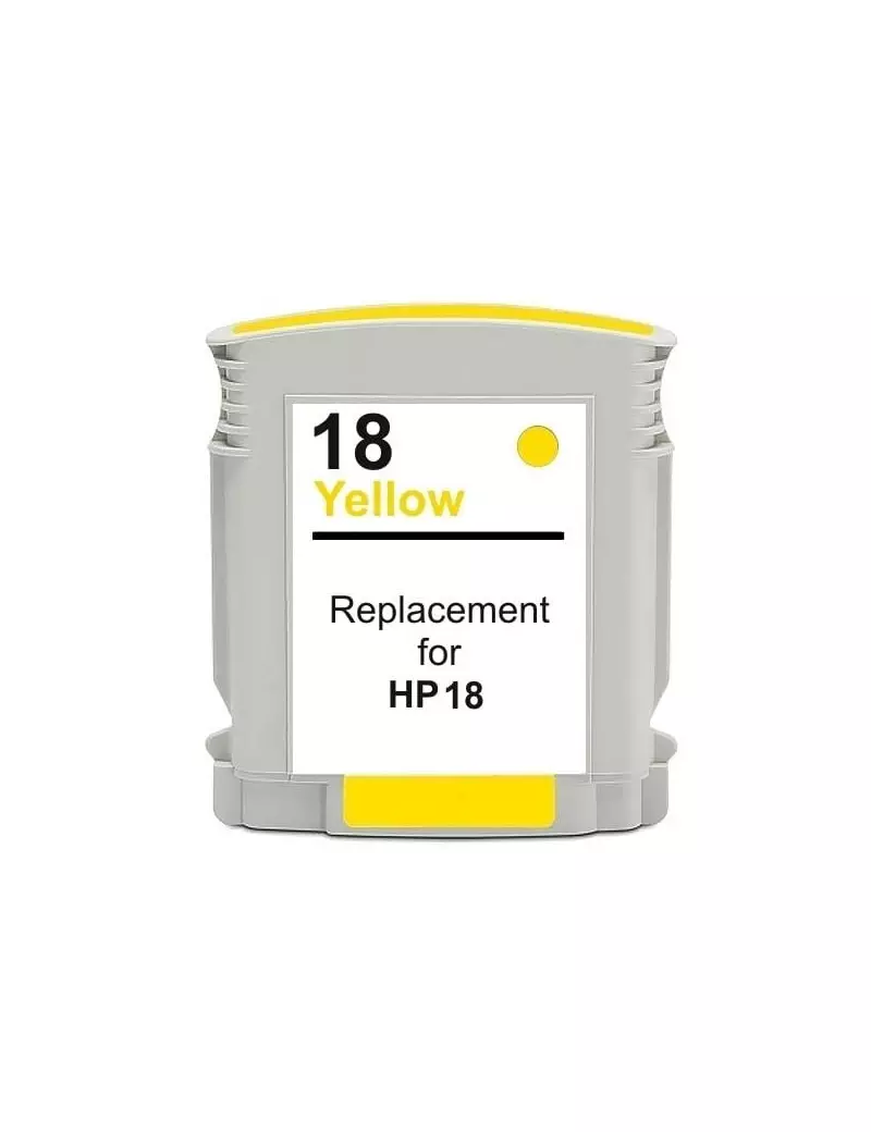 Cartuccia Compatibile HP C4939A 18 (Giallo 860 pagine)